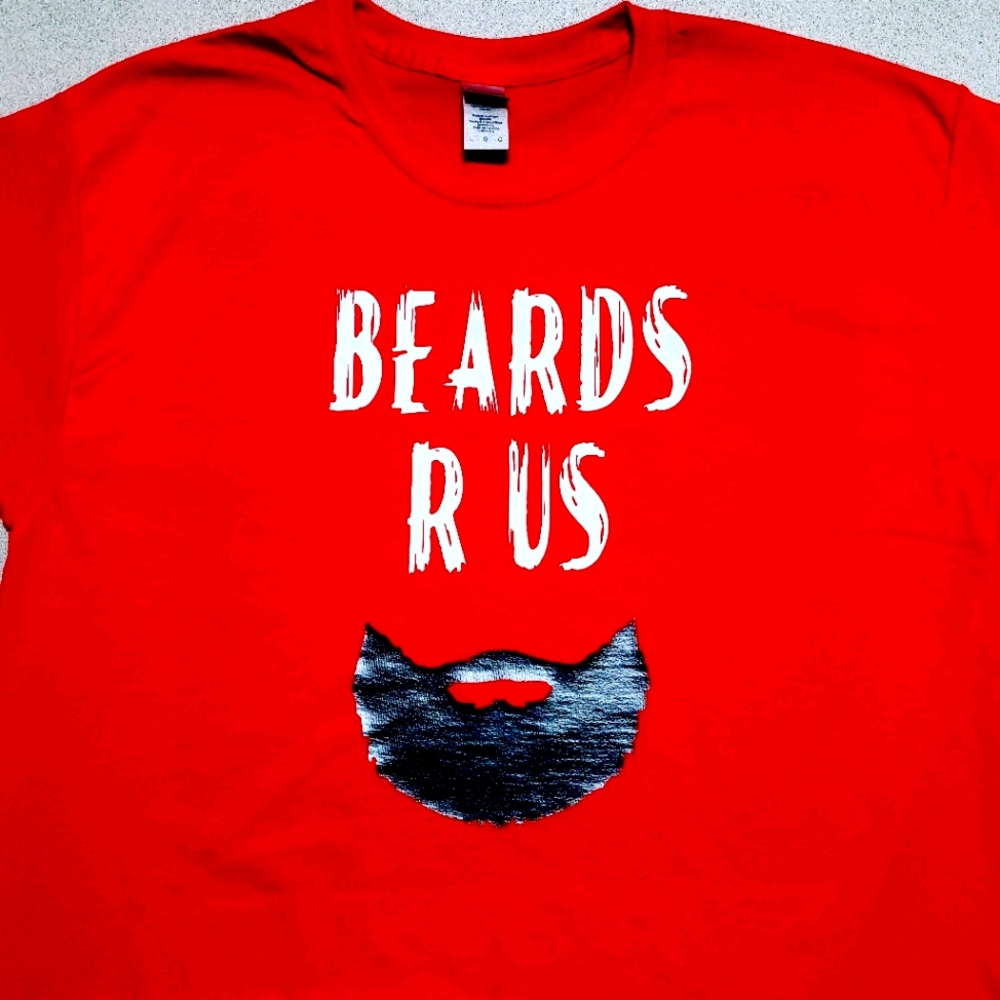 Mens Beard Boss t shirt